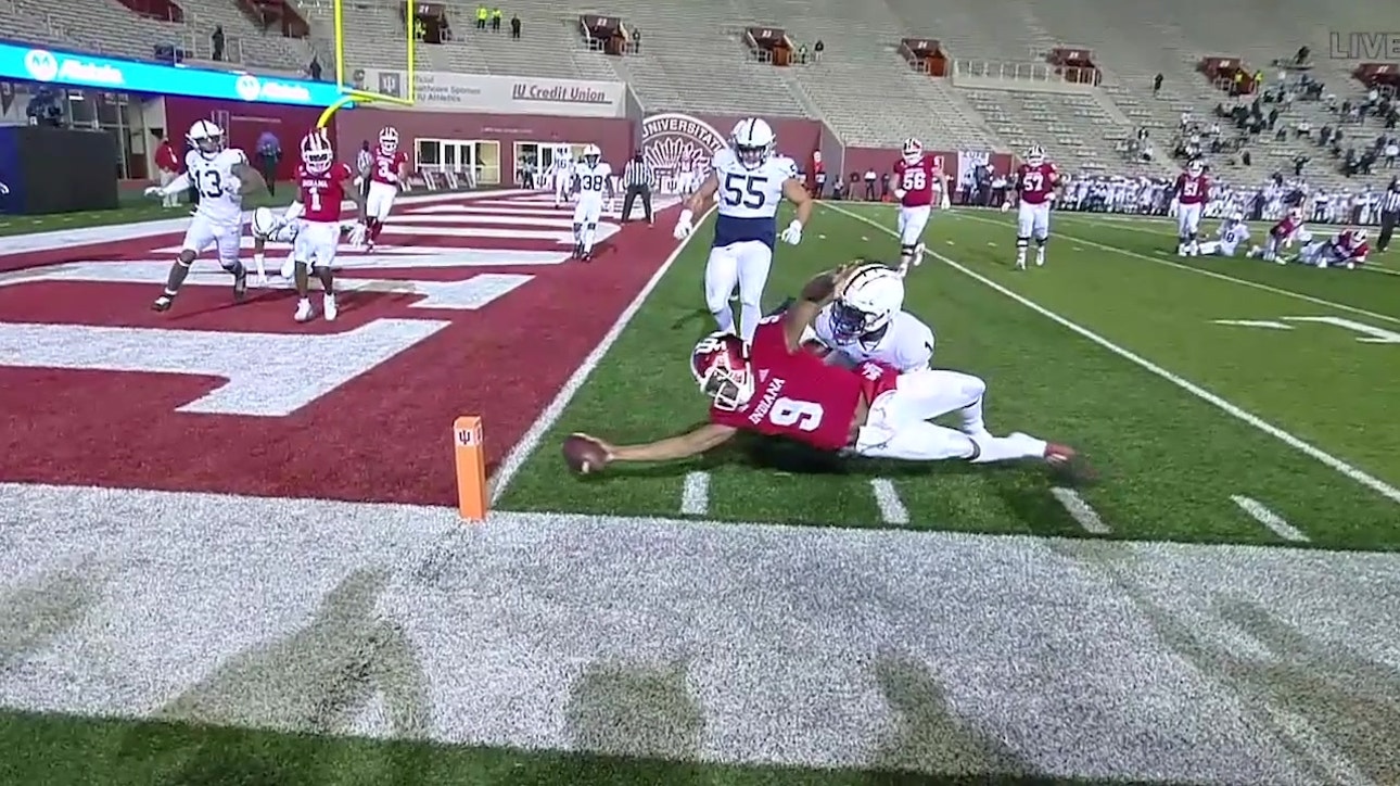 Indiana gambles on two-point conversion, upsets No. 8 Penn State in OT, 36-35