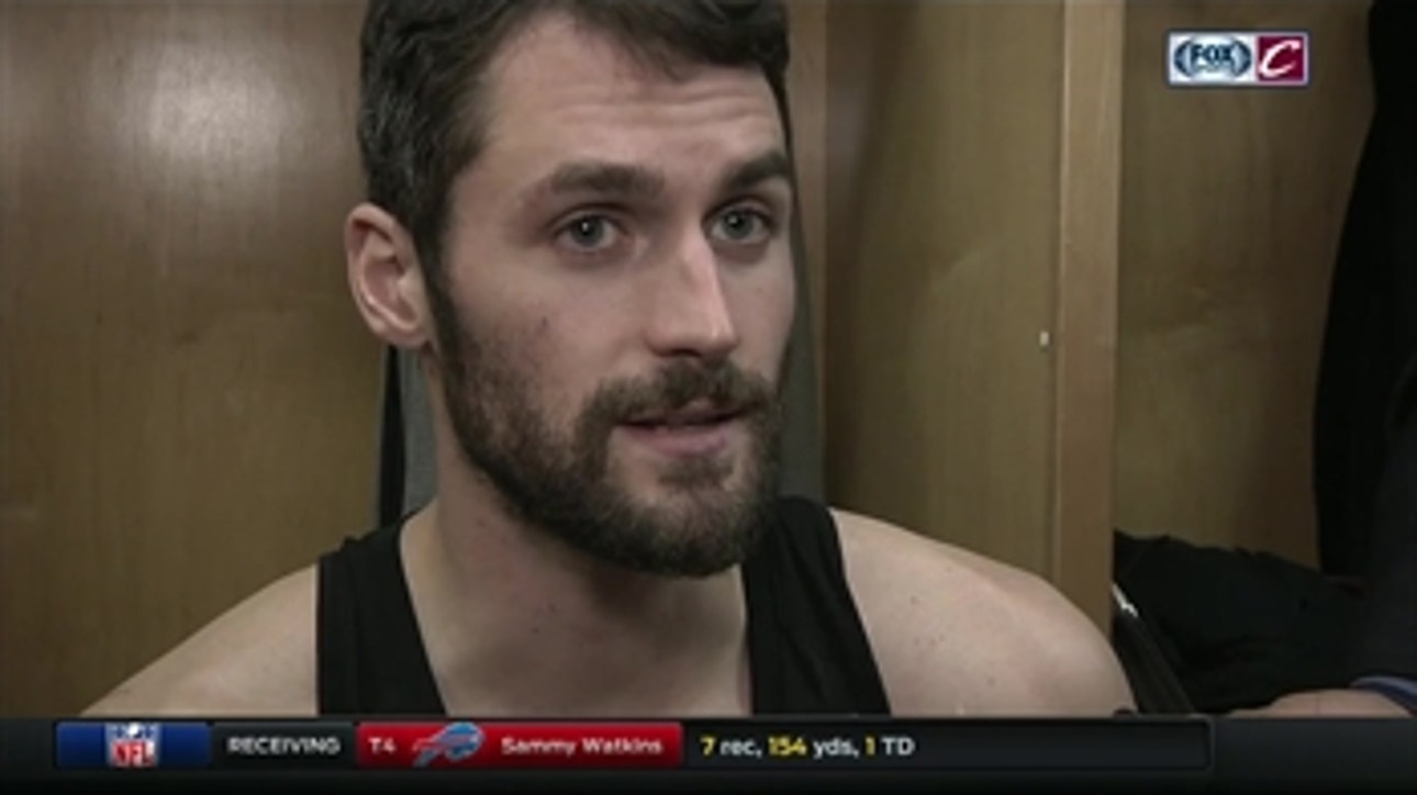 Love confident in team's talent even without LeBron
