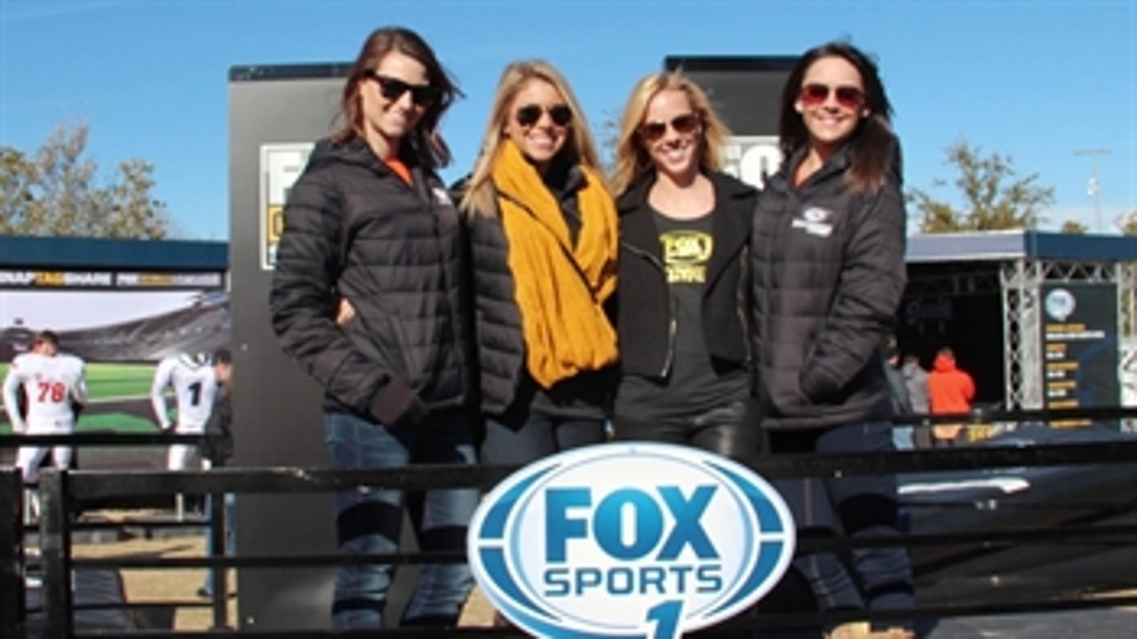 Pregame at the Cotton Bowl with the FOX Sports Midwest Girls