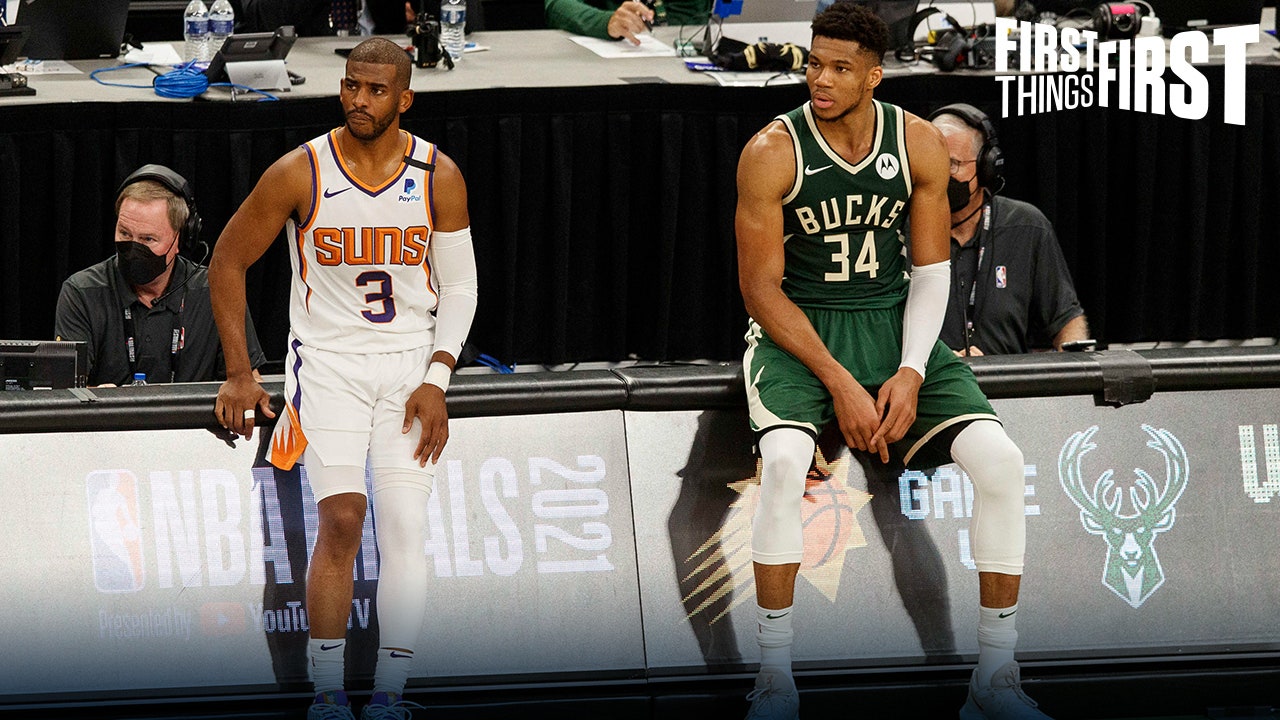 Chris Broussard decides whether CP3 or Giannis deserves Finals MVP right now | FIRST THINGS FIRST
