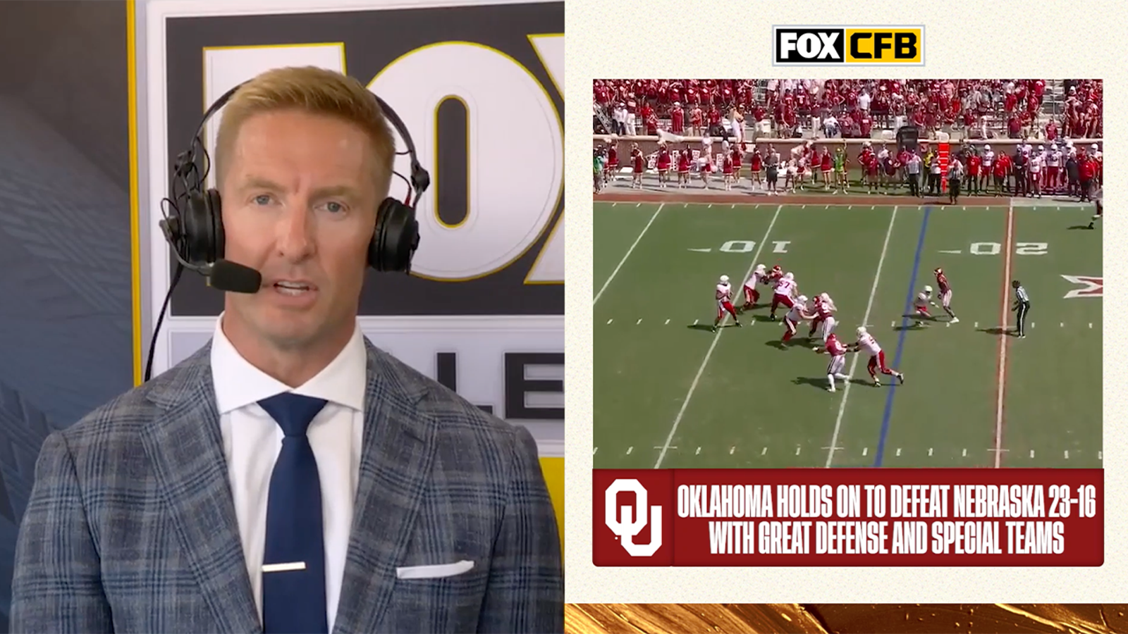 'It's closer than you think' — Joel Klatt likes where Nebraska is headed after a tough loss to Oklahoma