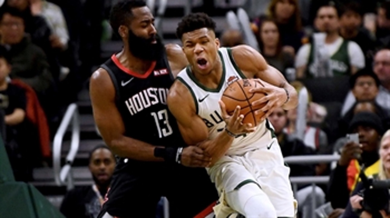 Chris Broussard wasn't impressed with Giannis Antetokounmpo and James Harden's MVP matchup