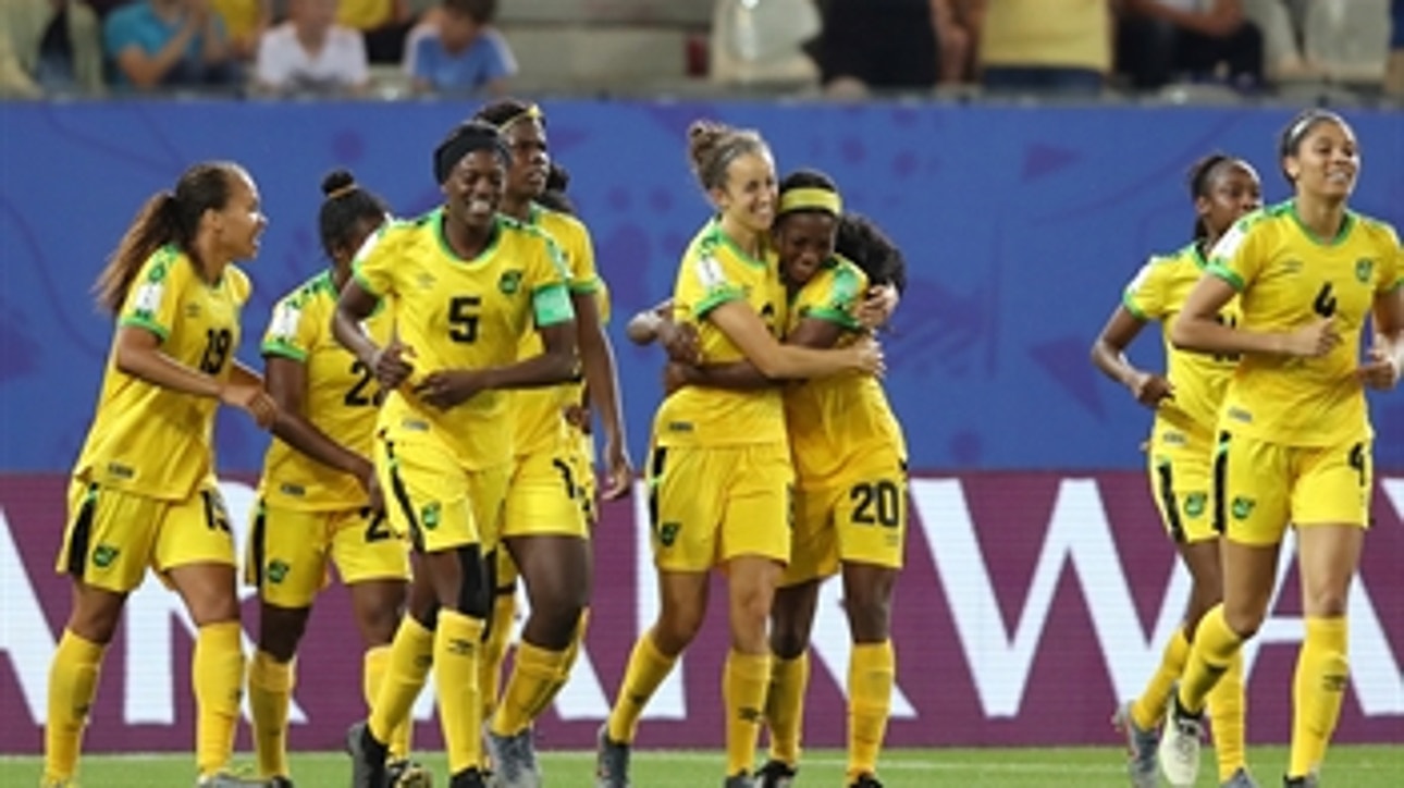 Jamaica score their first ever FIFA Women's World Cup™ goal ' HIGHLIGHTS