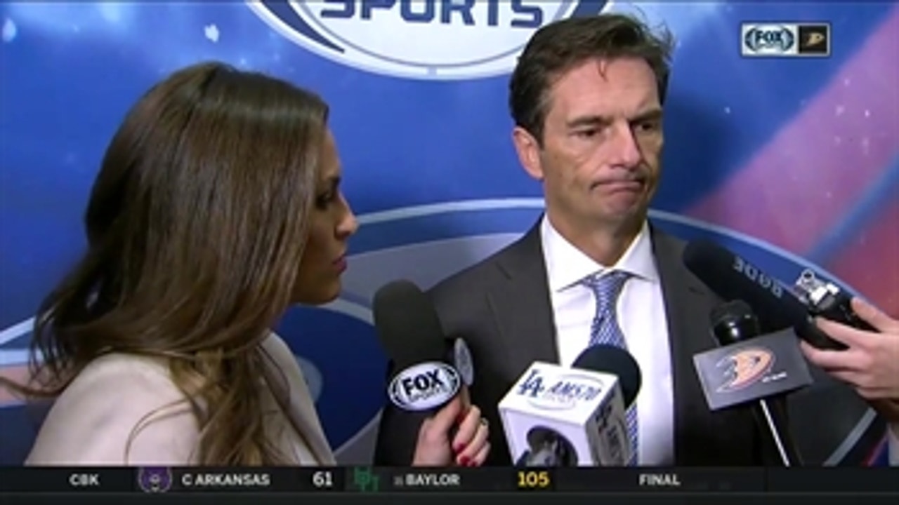 Dallas Eakins' reaction to 4-2 loss to Wild