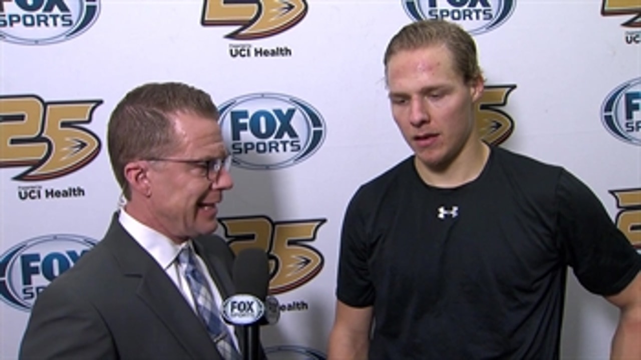 Hampus Lindholm comments on the Ducks' ninth straight loss