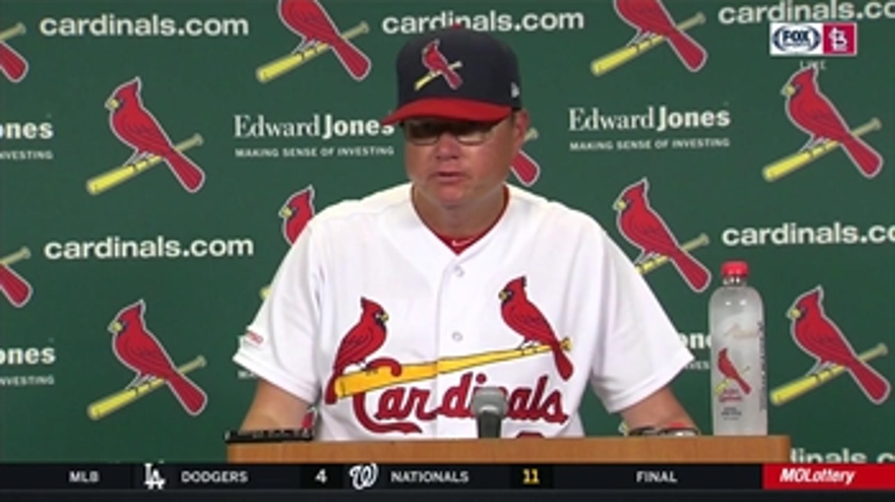 Mike Shildt: Cardinals 'measure ourselves against ourselves'