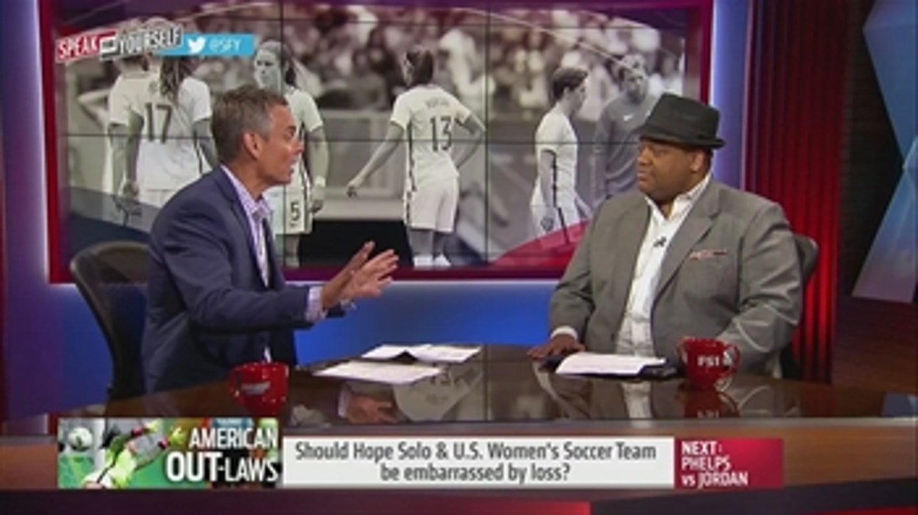 Hope Solo needs to grow up - 'Speak For Yourself'