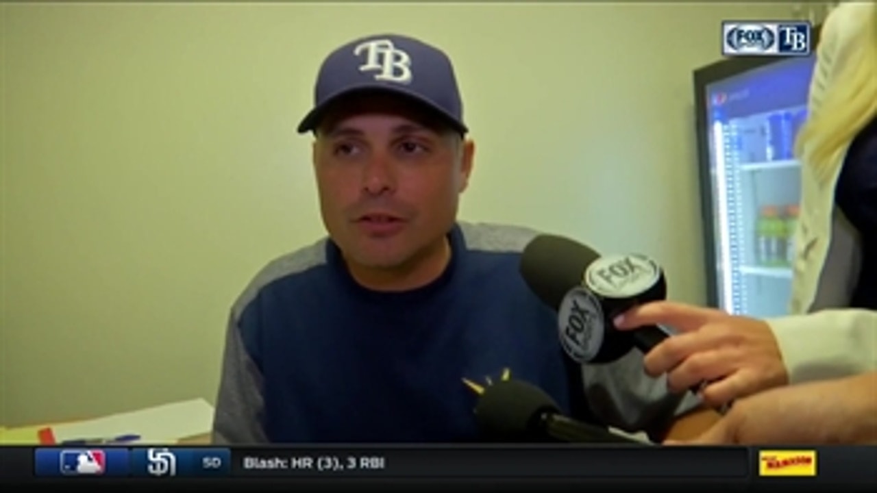 Kevin Cash liked seeing Odorizzi return to form