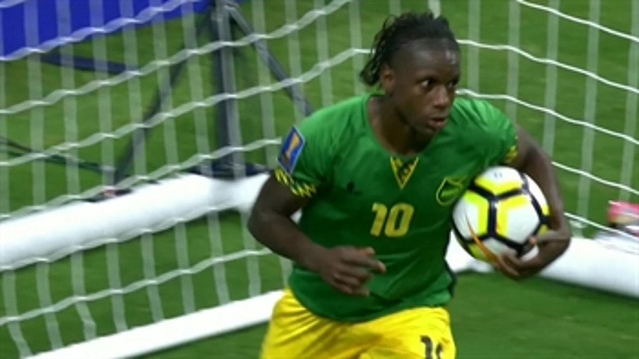 Darren Mattocks converts penalty for Jamaica ' 2017 CONCACAF Gold Cup Highlights