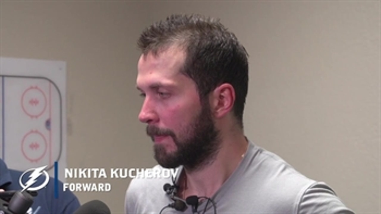 Nikita Kucherov on signing extension before getting to free agency: "Why wait?"