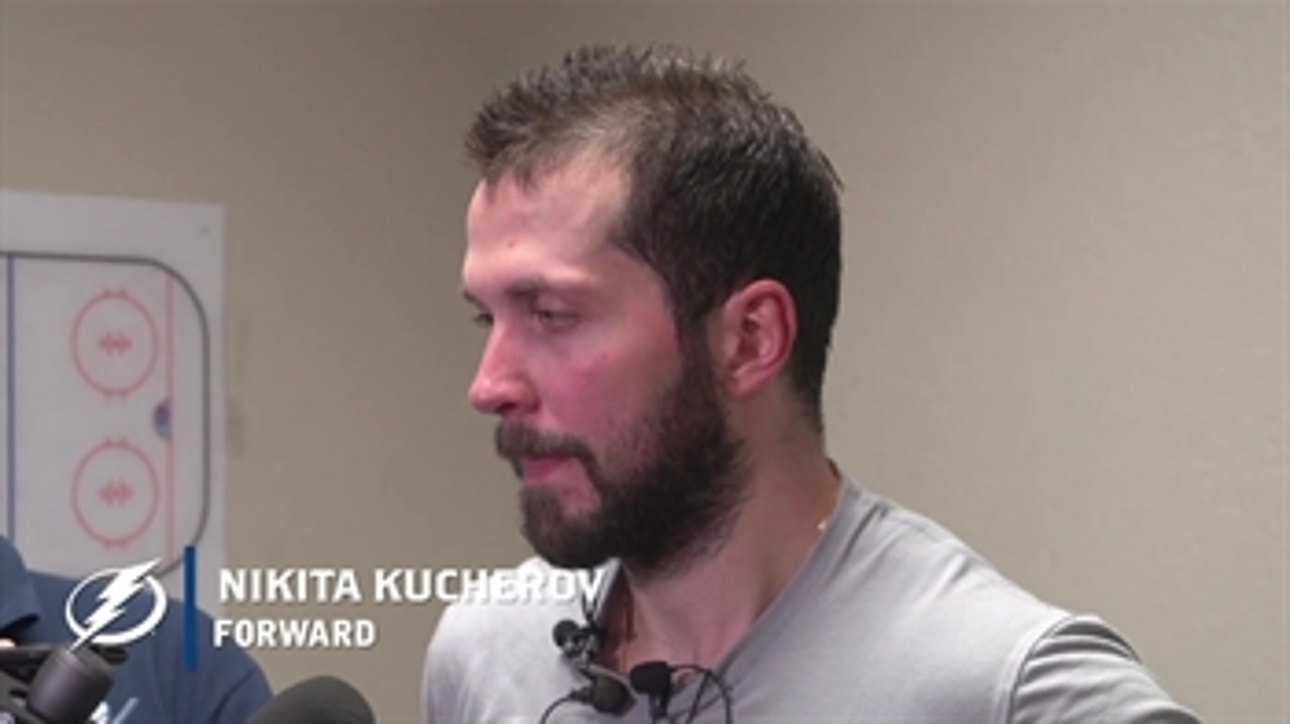 Nikita Kucherov on signing extension before getting to free agency: "Why wait?"