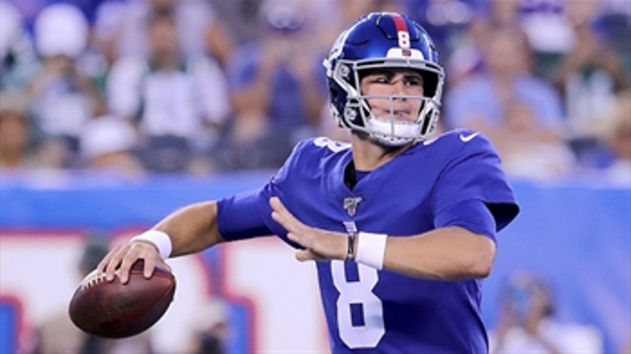 Cris Carter explains why people should 'pump the brakes' after Daniel Jones' debut