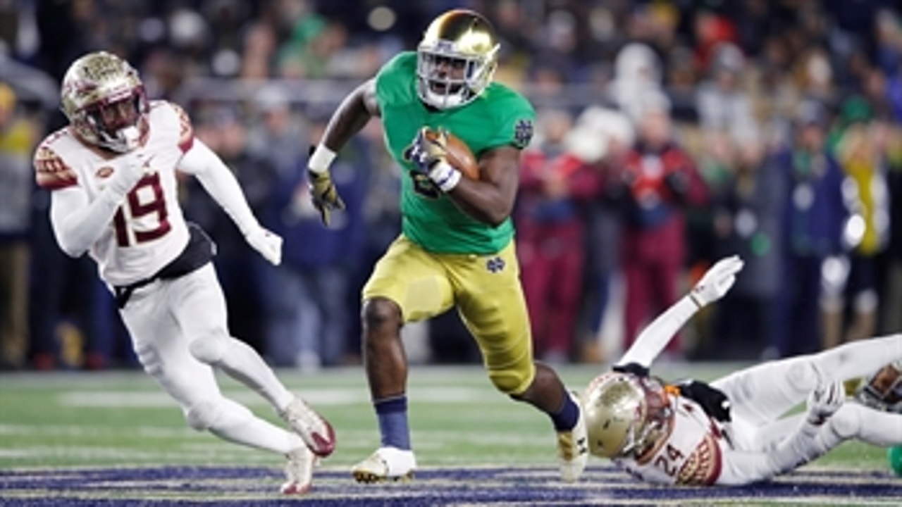Dexter Williams, No. 3 Notre Dame prove to be too much for Florida St.