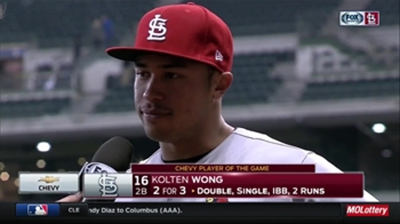Wong on Wainwright: 'When he's doing good, we're all doing good'