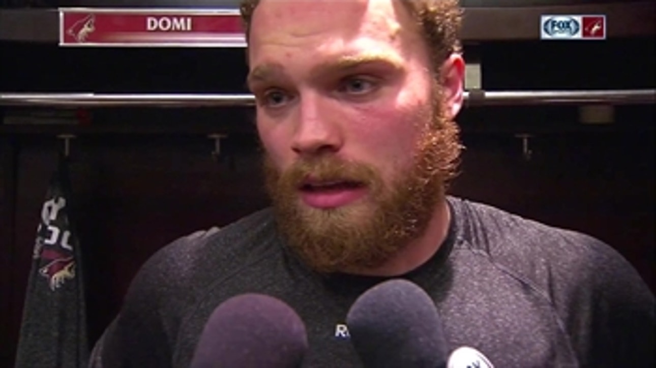 Domi: 'It was a rough start for all of us'