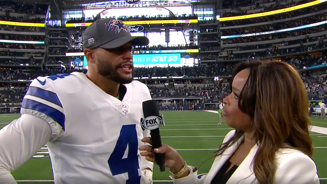 'We stayed resilient with everything we wanted to do' — Dak Prescott on Cowboys' win vs. Panthers