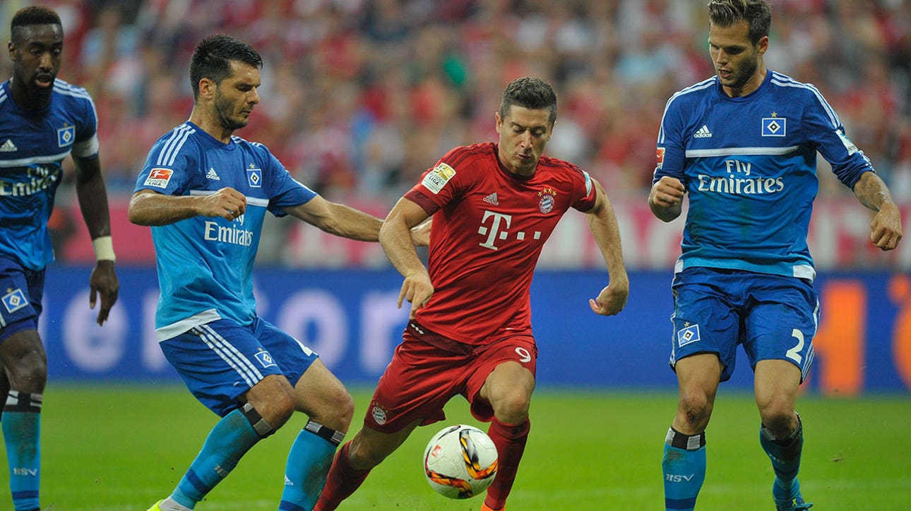 Bayern Munich vs. Hamburger SV - 2015-16 Bundesliga Highlights