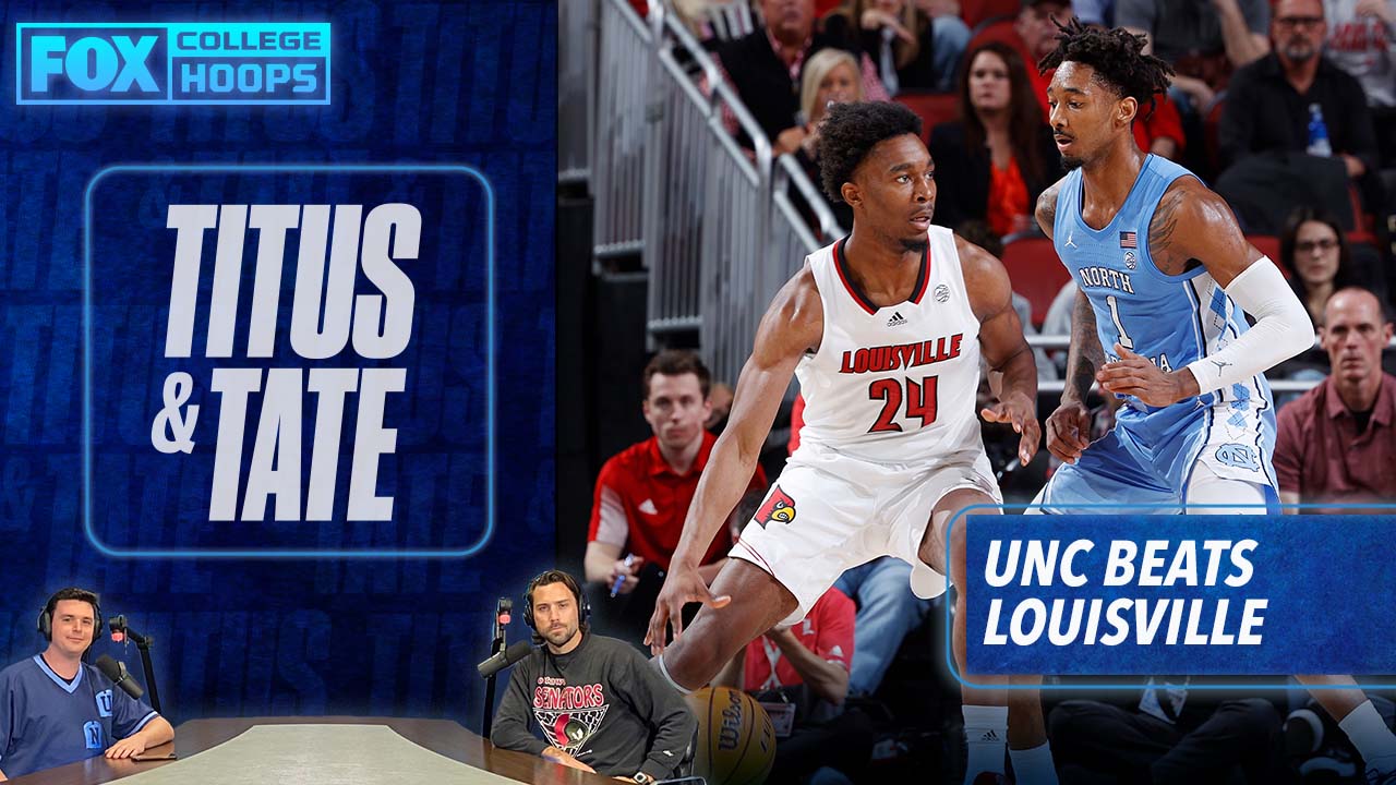 Titus and Tate react to UNC's messy win over Louisville I Titus & Tate