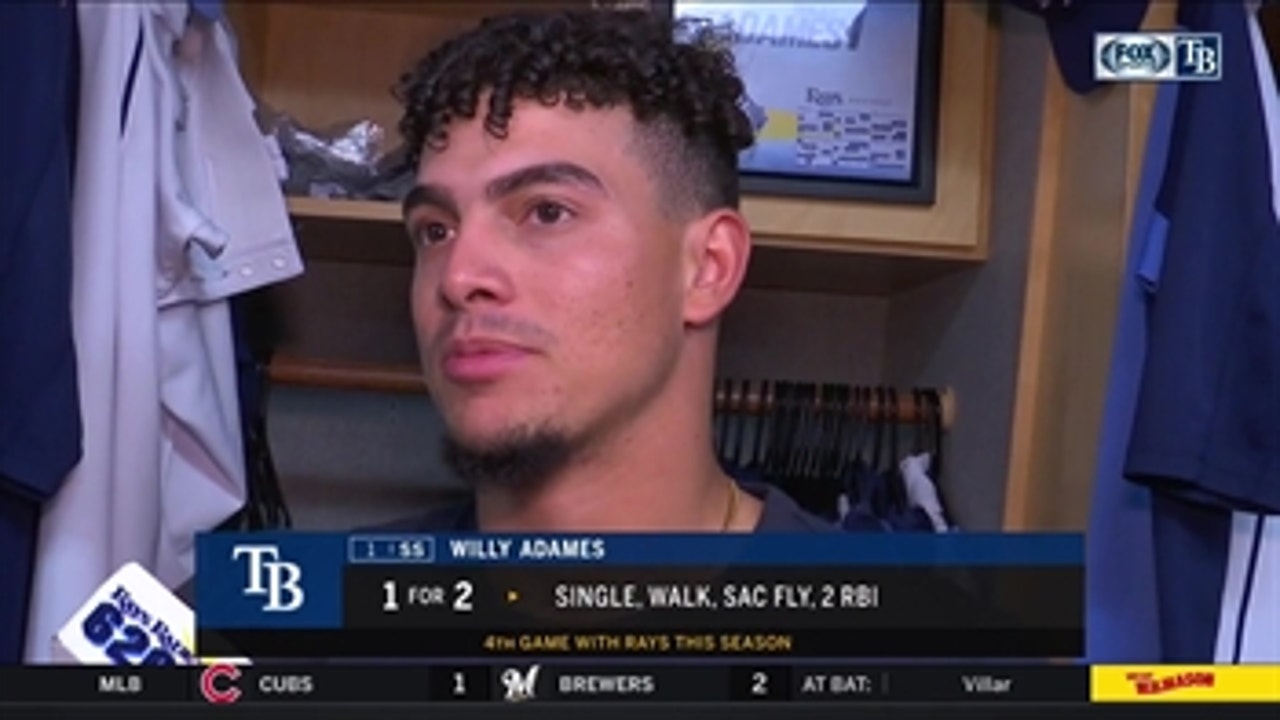 Willy Adames: It was a good night to come back