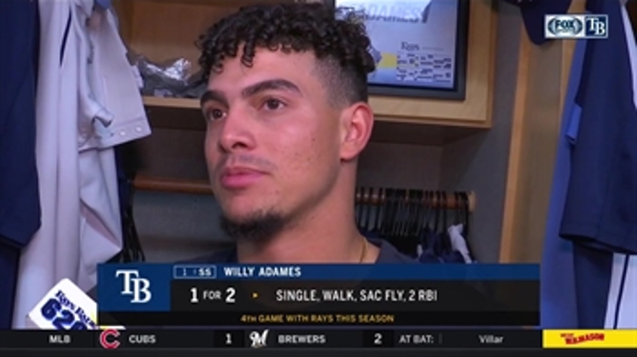 Willy Adames: It was a good night to come back