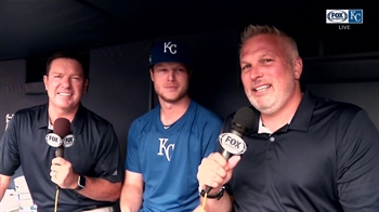 Brett Phillips happy to join the Royals: 'I'm excited to be over here'