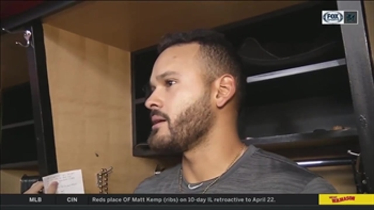 Pablo Lopez on his execution, consistency in win over Indians