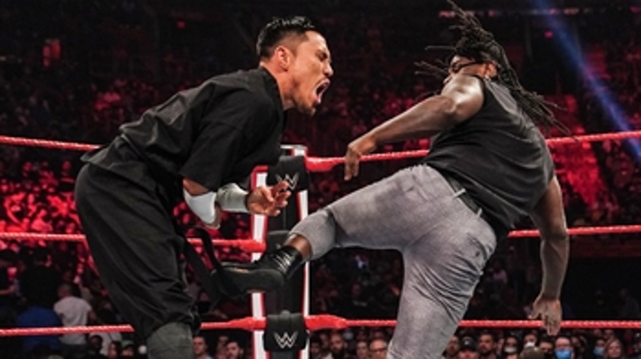 Reggie vs. Akira Tozawa - 24/7 Championship Match: Raw, Sept. 6, 2021