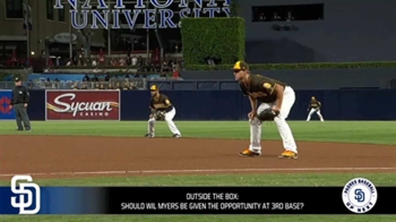 Should the Padres consider moving Wil Myers to third base?