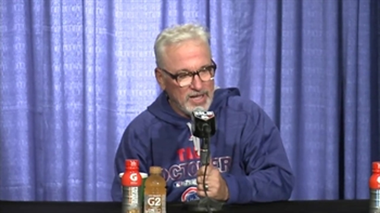 Maddon on next season: 'We know exactly what we want to do'