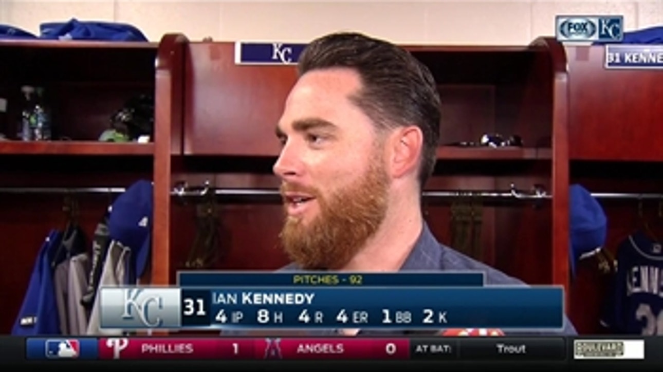 Kennedy on start vs. Orioles: 'Not what I wanted to do'