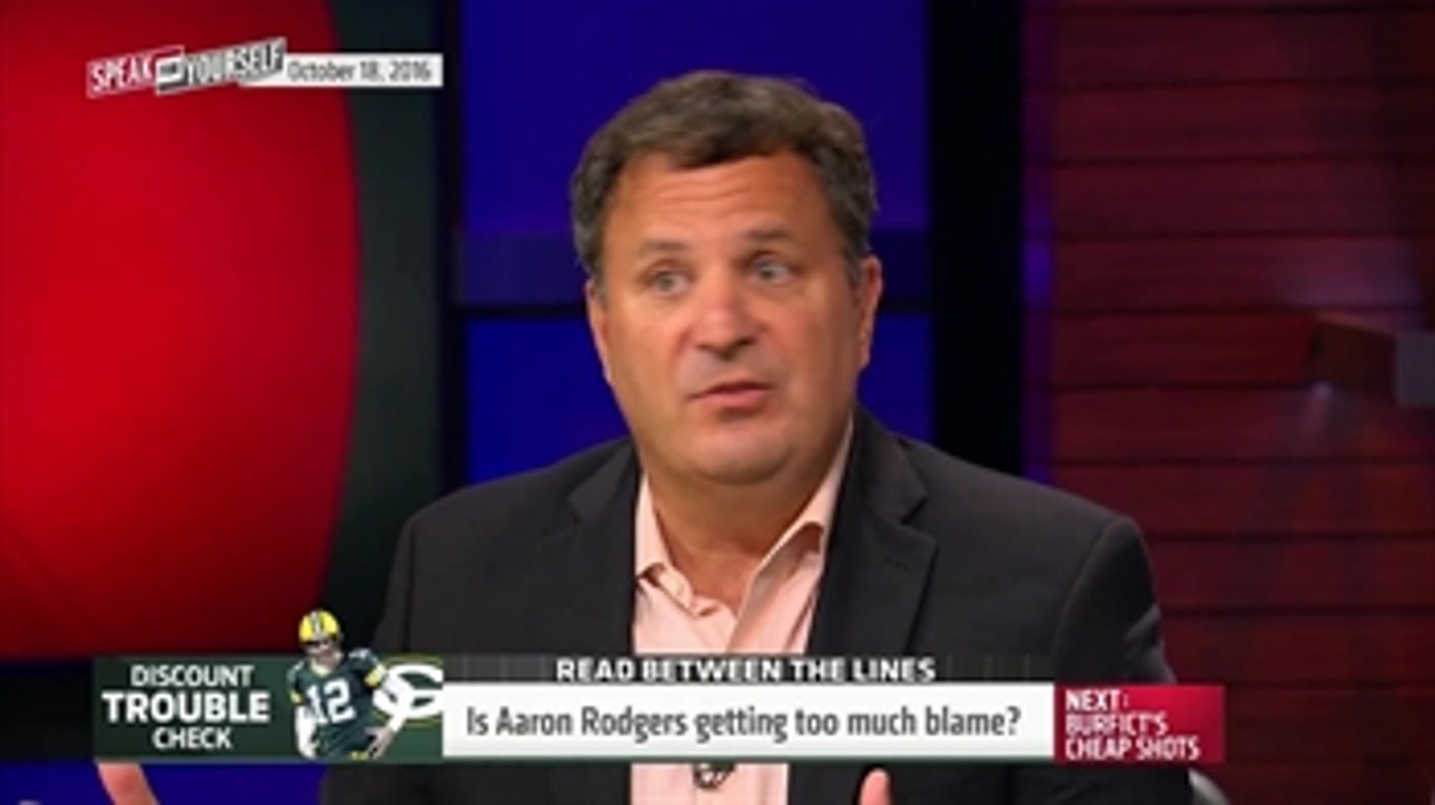 The media is going after Aaron Rodgers, but is it deserved? | SPEAK FOR YOURSELF
