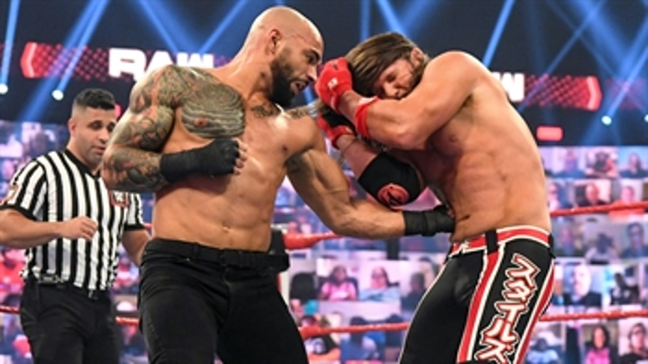 Ricochet vs. AJ Styles – Money in the Bank Qualifying Match: Raw, June 21, 2021
