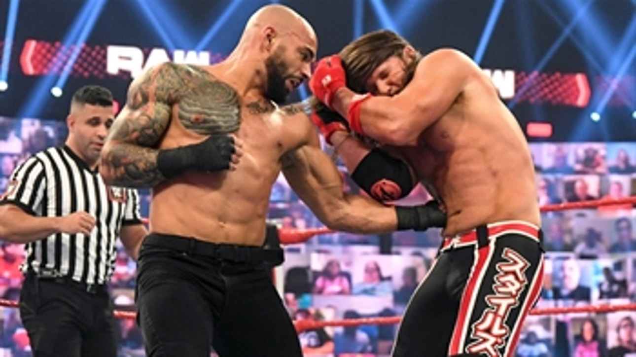 Ricochet vs. AJ Styles - Money in the Bank Qualifying Match: Raw, June 21, 2021