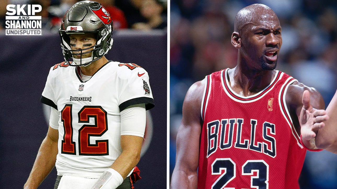Shannon Sharpe on Tom Brady and Michael Jordan: What TB12 accomplished is harder to do than what MJ had to do I UNDISPUTED