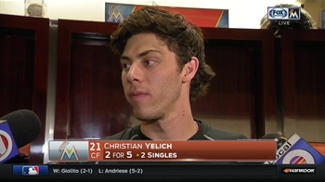 Christian Yelich: No excuses, we haven't done our job