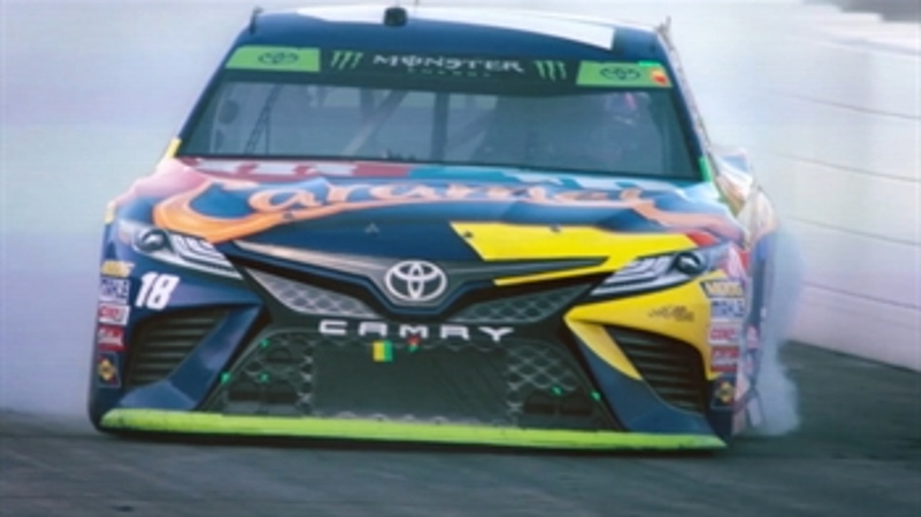Kyle Busch talks with Kaitlyn Vincie about his feud with Brad Keselowski I NASCAR RACEDAY