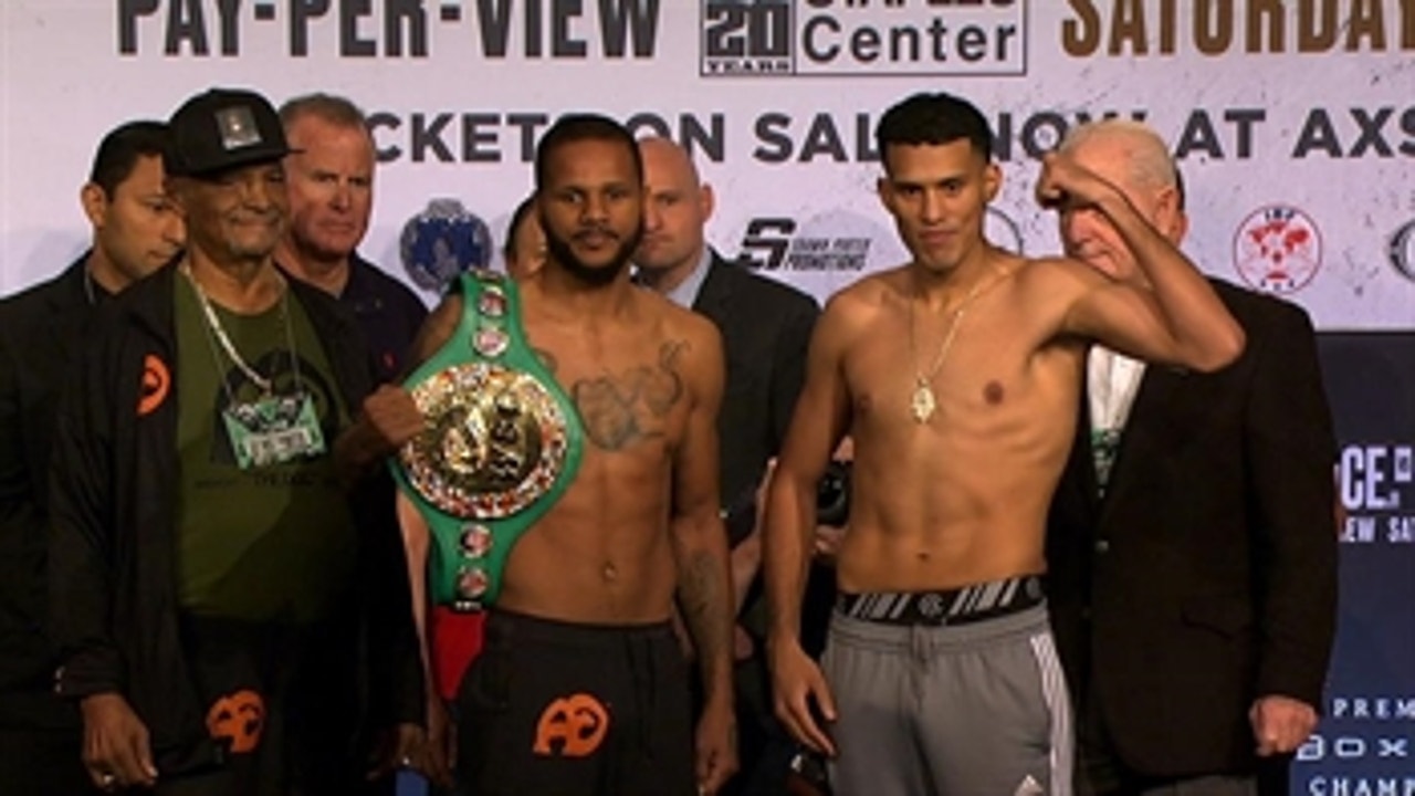 Anthony Dirrell, David Benavidez make weight ahead of their Super Middleweight title fight