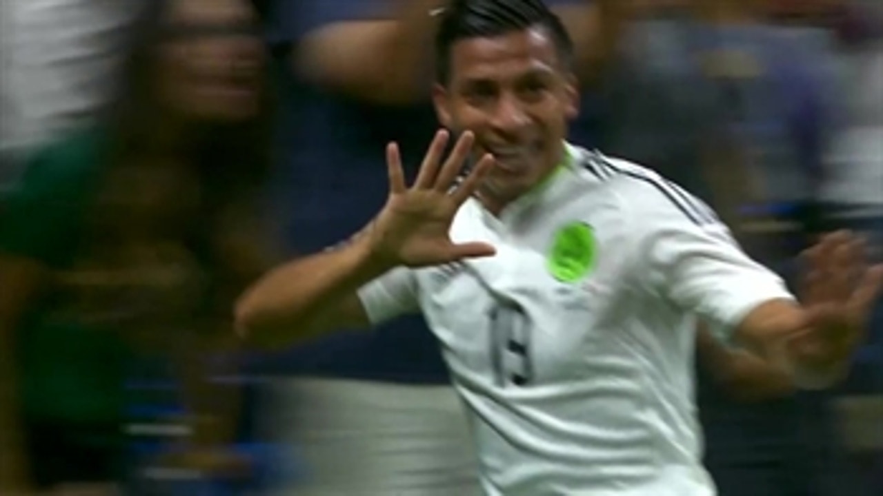 Ángel Sepúlveda scores a diving header for Mexico ' 2017 CONCACAF Gold Cup Highlights