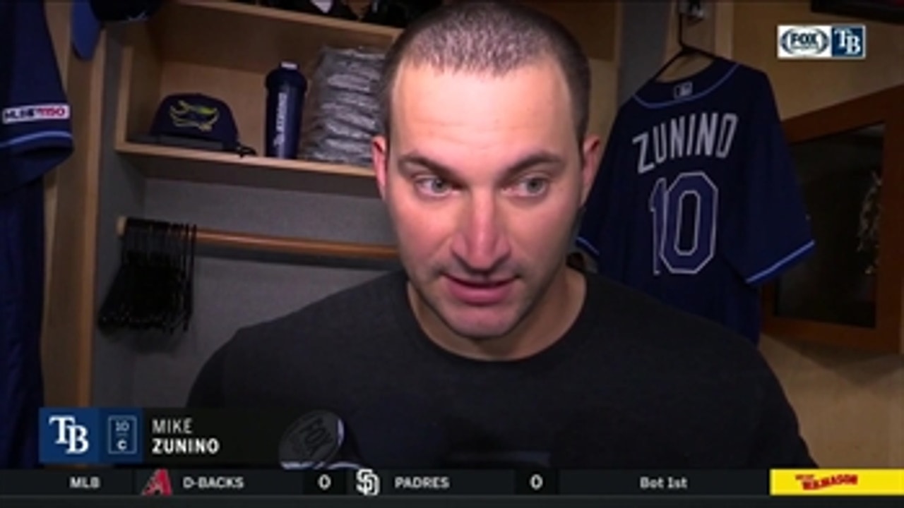 Mike Zunino on Blake Snell: When he's on, there's not much you can do as a hitter