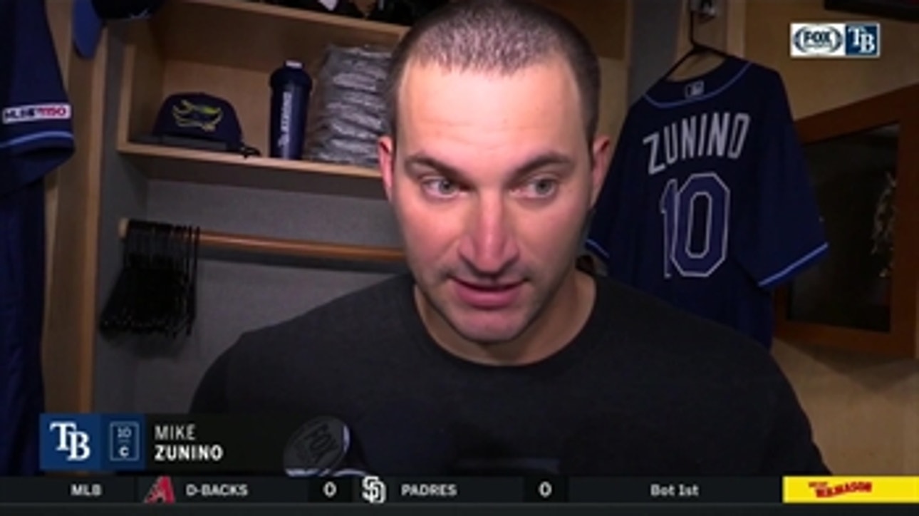 Mike Zunino on Blake Snell: When he's on, there's not much you can do as a hitter