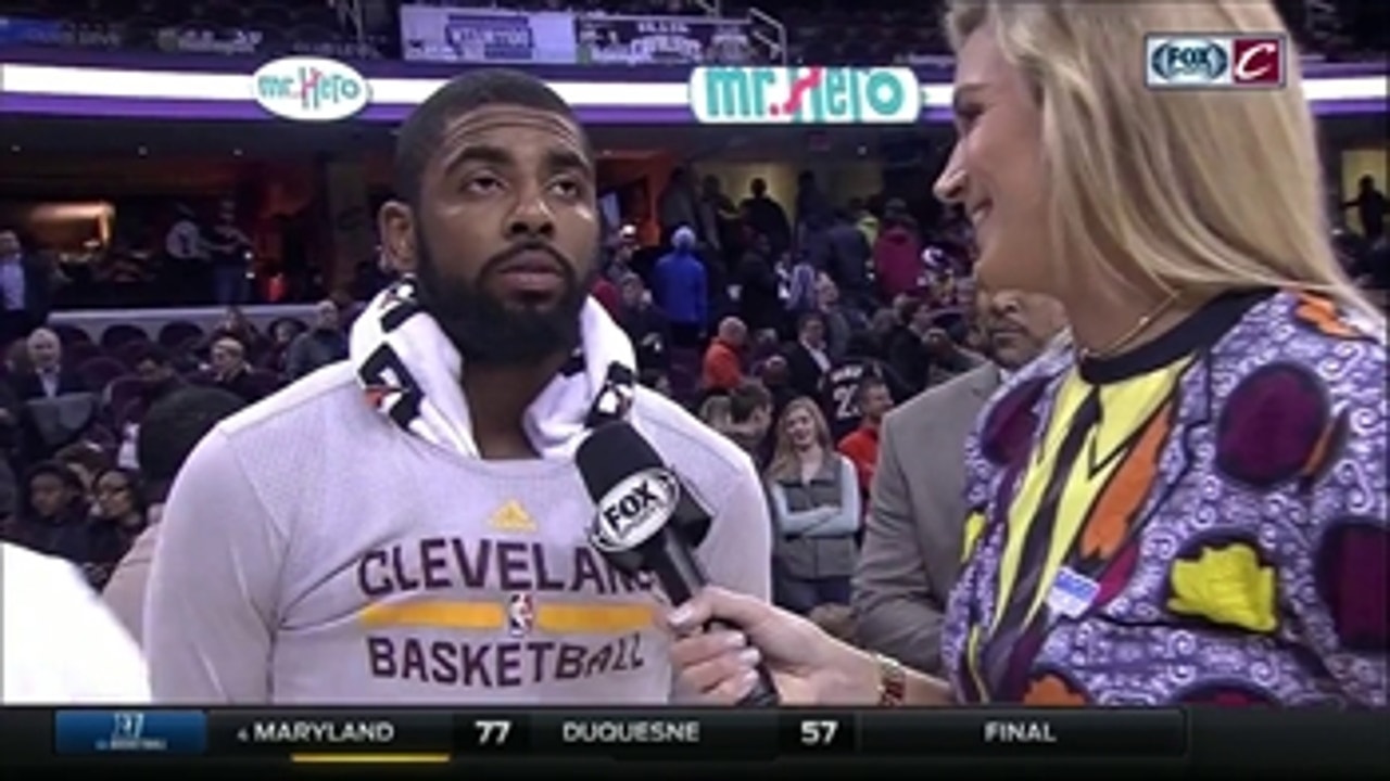 Kyrie Irving says 'championship pedigree' will fuel Cavs through injury problems
