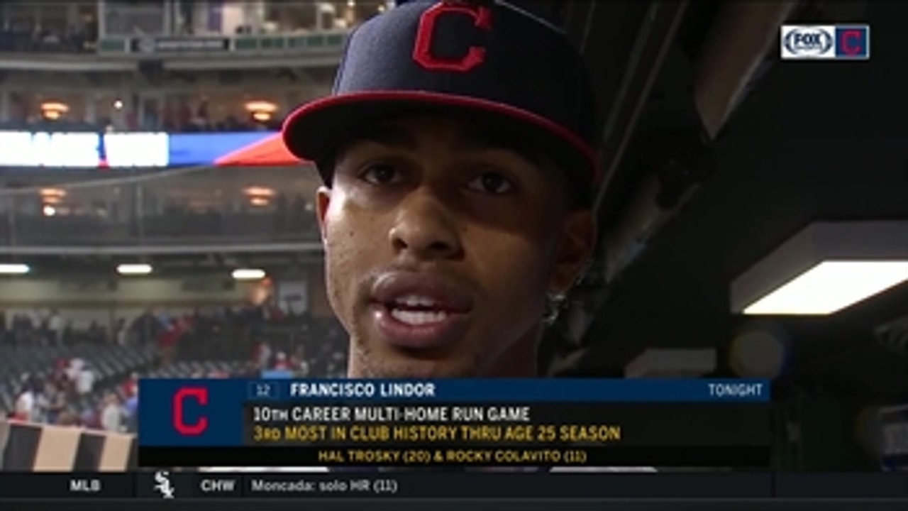 After his big game, Lindor tells Andre it was fun to see his teammates get involved too