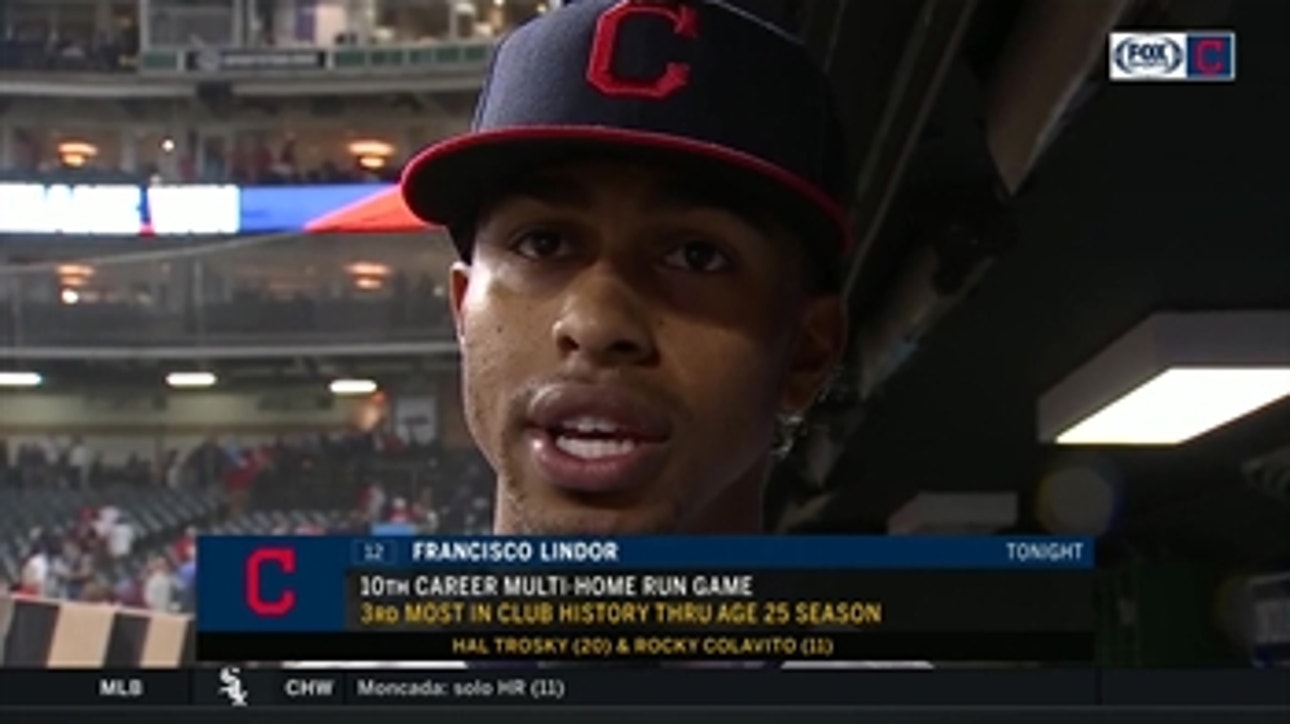 After his big game, Lindor tells Andre it was fun to see his teammates get involved too