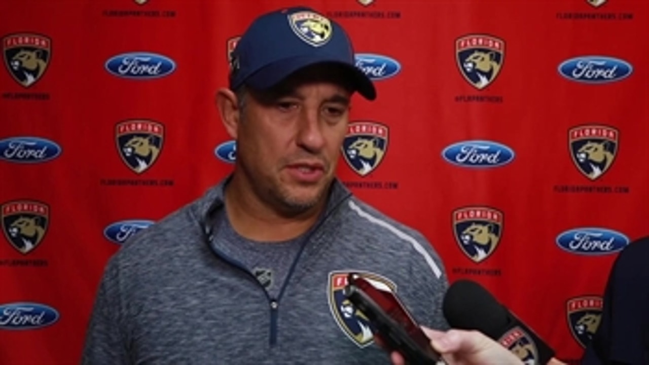 Bob Boughner on Roberto Luongo's injury, Panthers' current situation in net