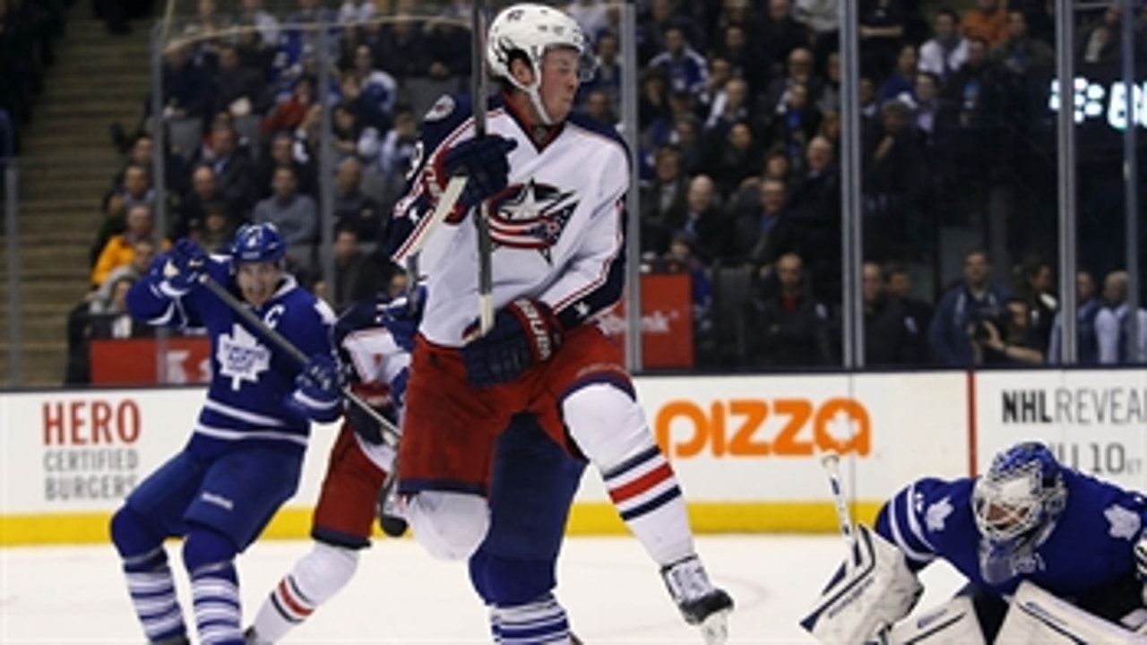 Blue Jackets top Maple Leafs