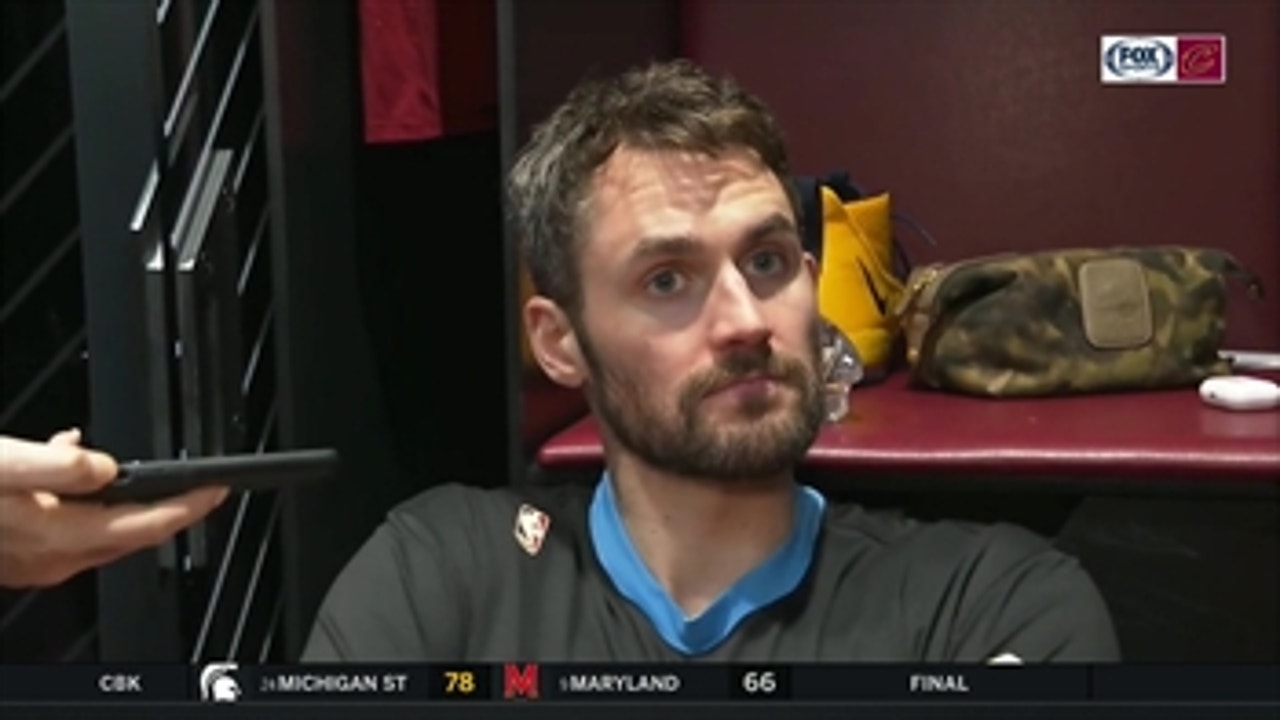 Kevin Love after close loss to Pacers: 'We just couldn't pull it out in the end.'