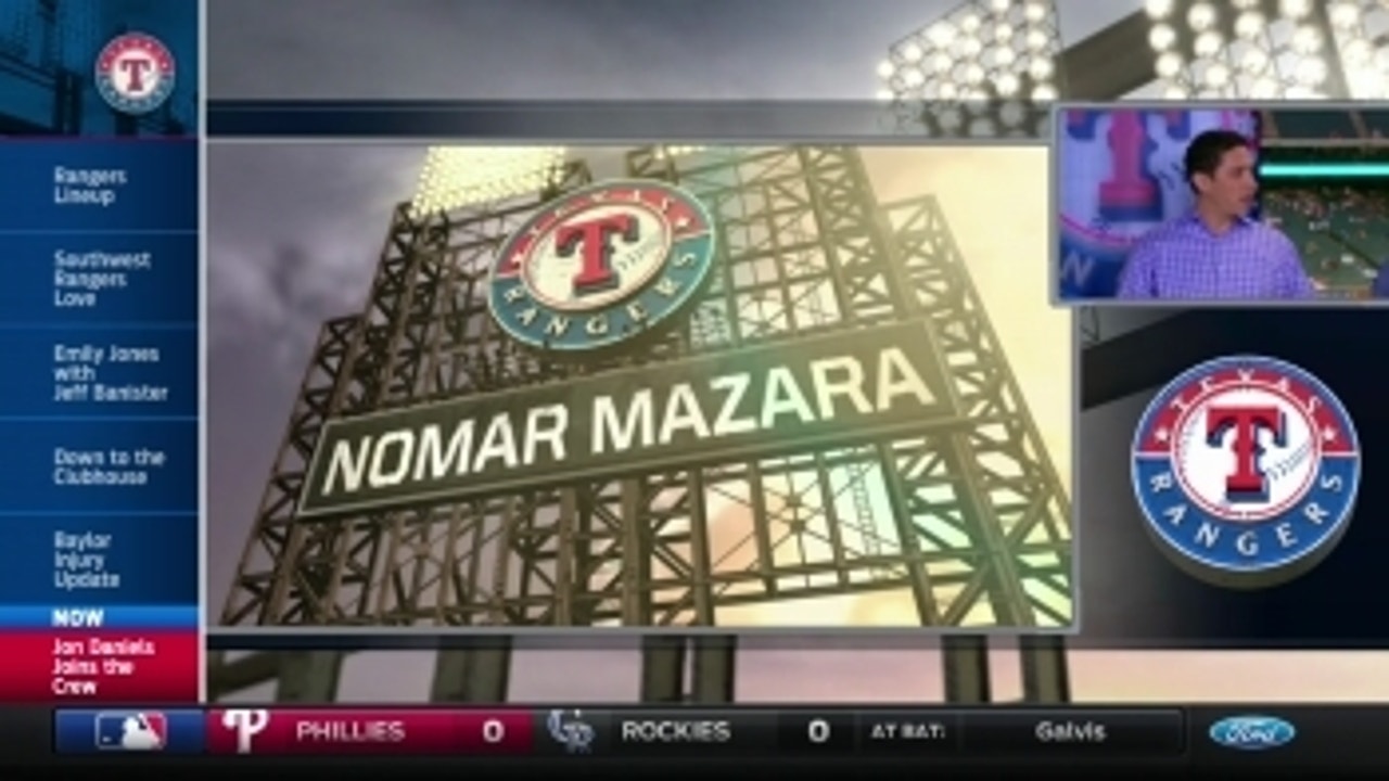 Rangers Live: Jon Daniels on Nomar Mazara