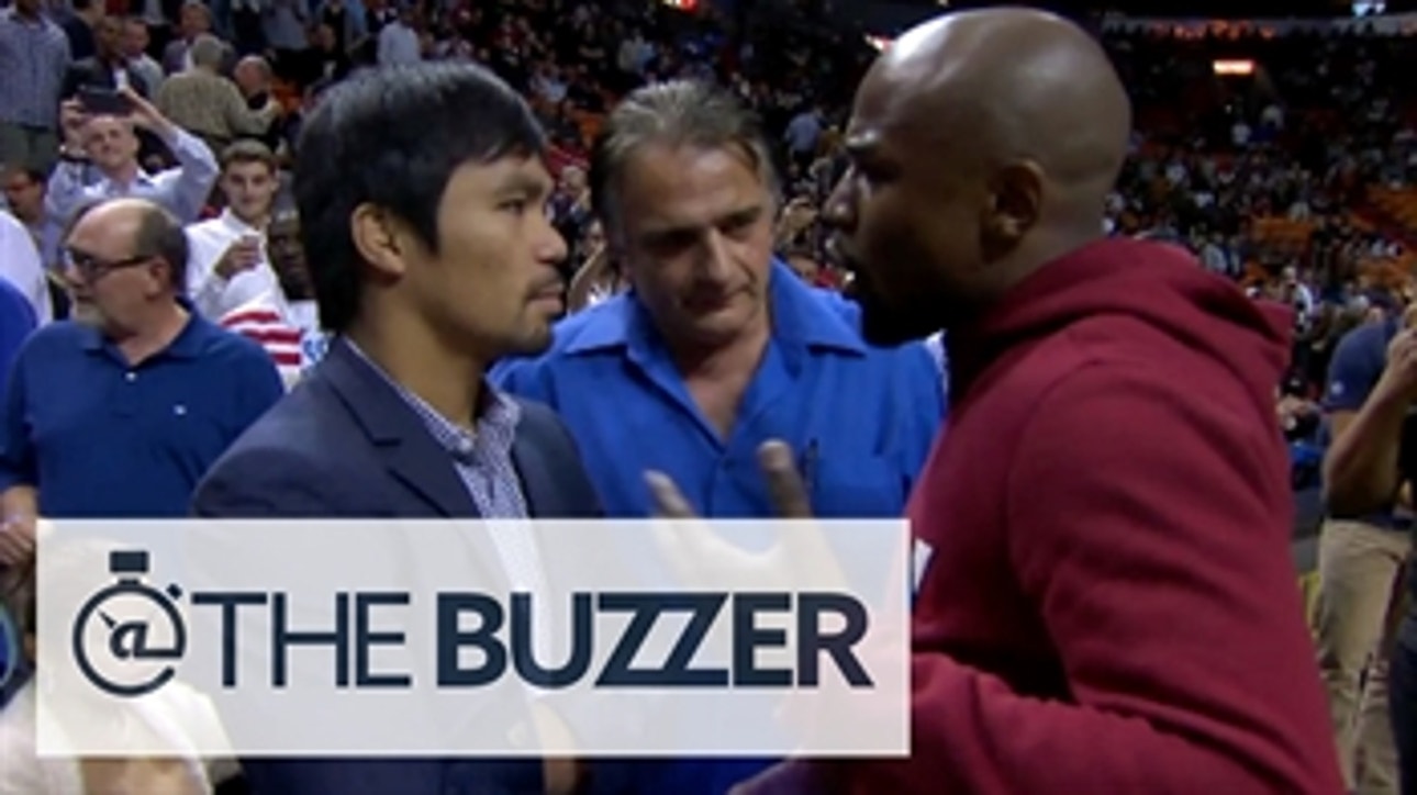 Floyd Mayweather and Manny Pacquiao face off in Miami