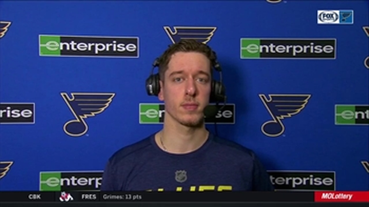 Binnington after Blues' overtime victory: 'These character wins are huge for us'