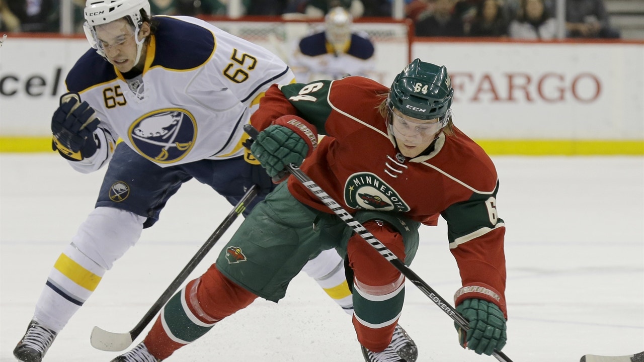 Wild dominate Sabres at home